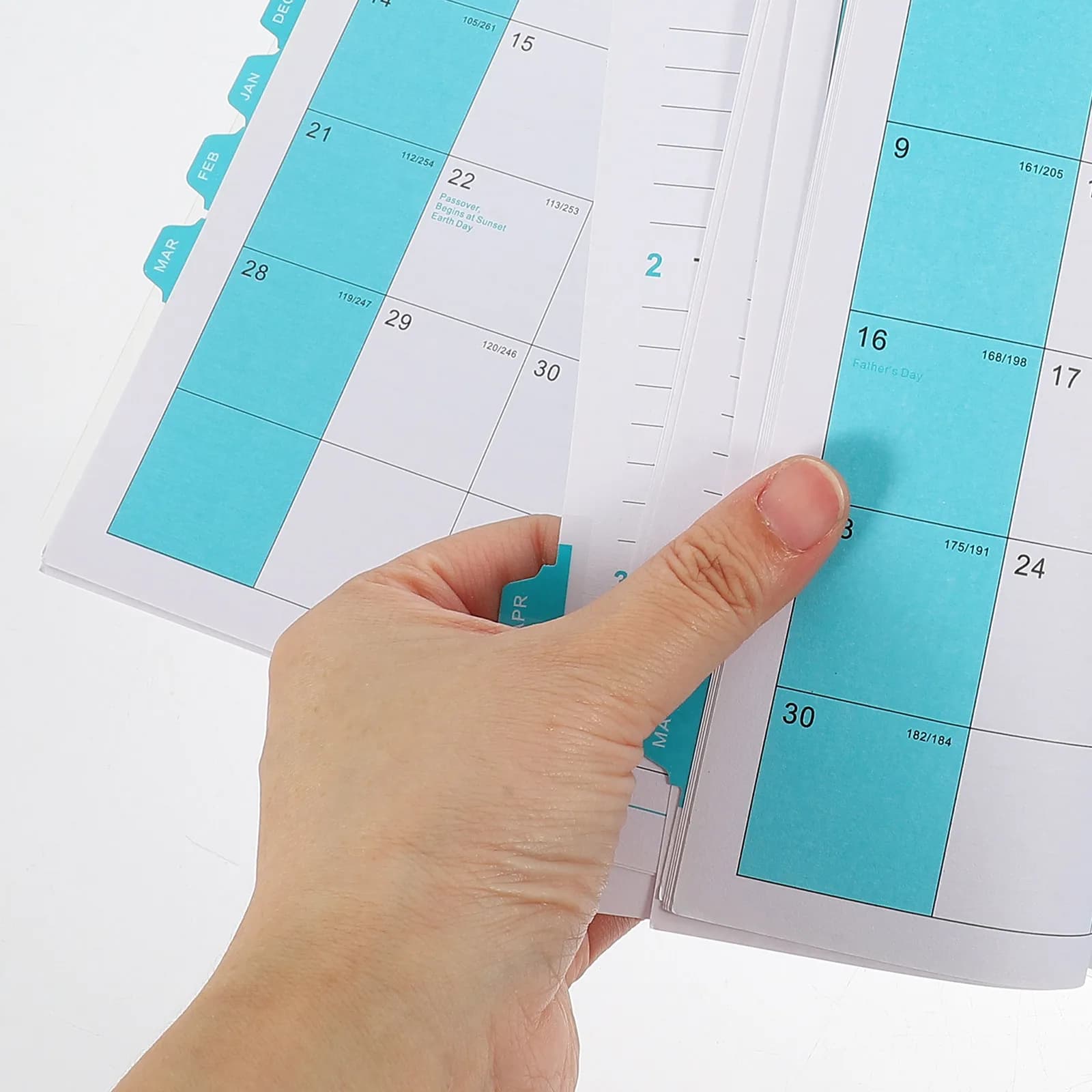 Convenient Academic Planner Notebook Lightweight Portable Daily Schedule Organizer for Students Teachers Families Travel Writing