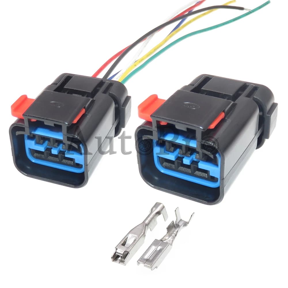 1 Set 6 Hole 54200610 AC Assembly Auto Waterproof Socket Car Electronic Fuel Electric Gasoline Pump Plug