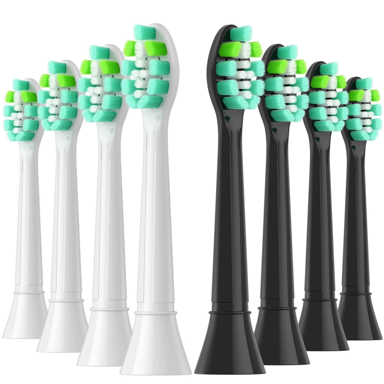 Replacement heads for toothbrush 4/8 pieces compatible with spare heads for electric toothbrush 4100 6500 6100 7500 5300