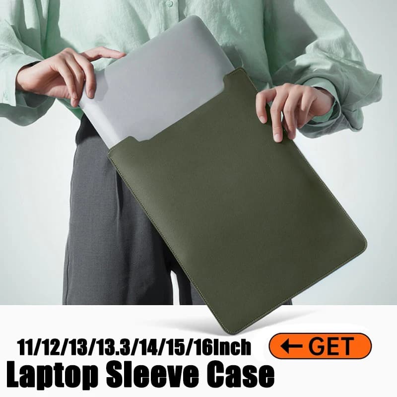 Custodia protettiva per laptop da 11-16 pollici Custodia sottile per ultrabook in PU Custodia protettiva Custodia protettiva per laptop Borsa interna non magnetica