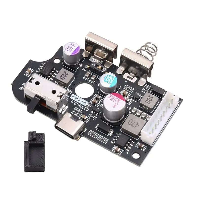 Scheda di Alimentazione A37T-USB-C di Ricambio, Scheda PCB con Interruttore di Alimentazione per Console SEGA Game Gear GG, per VA4 VA5