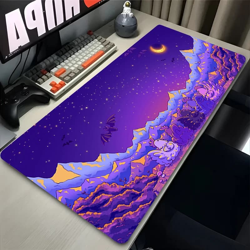 Tappetino per mouse S-stardew Valley Gaming Nuovo tappetino per mouse HD Tappetino per tastiera XXL Tappetino per mouse antiscivolo per ufficio Tappetino per mouse per computer di casa Tappetino per scrivania