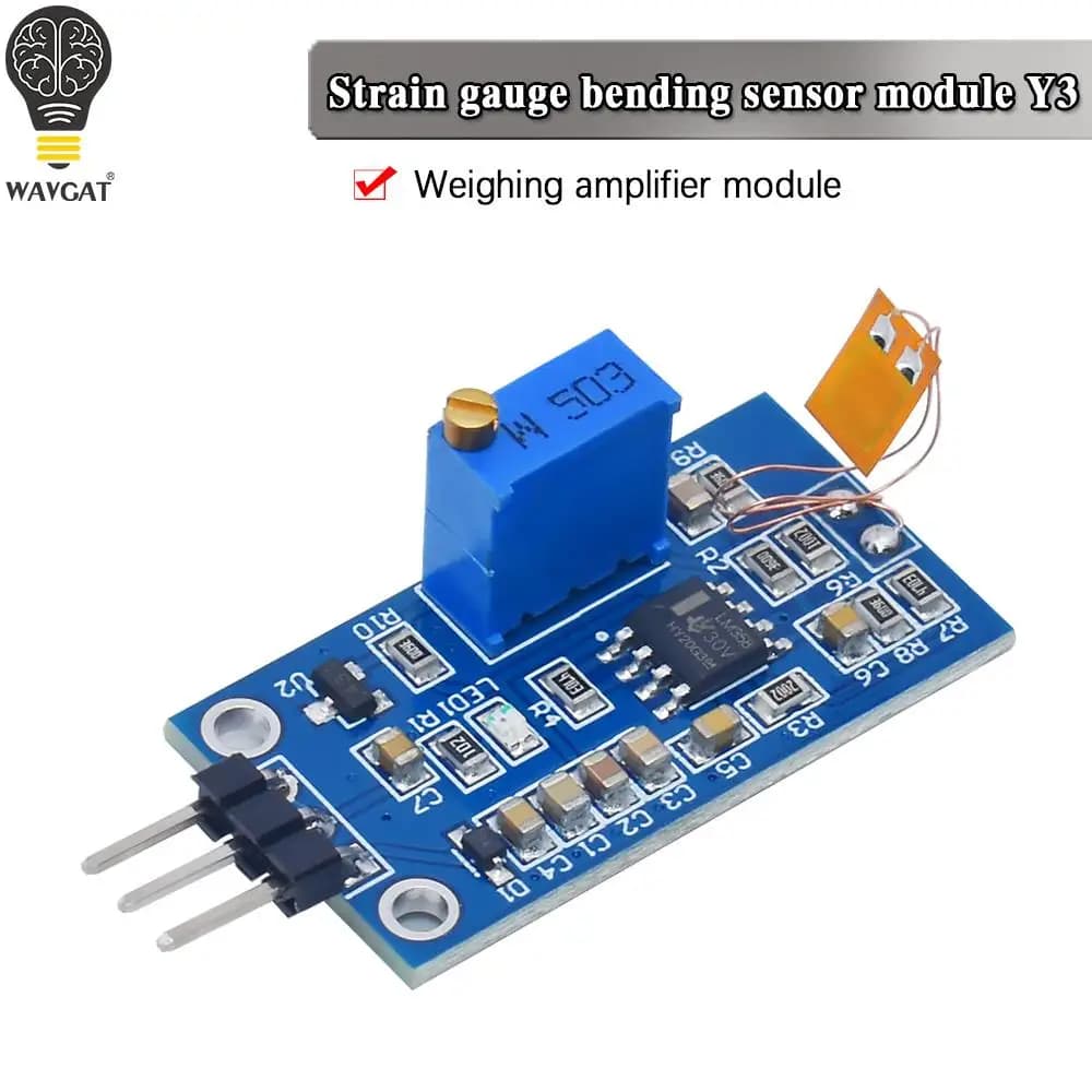 WAVGAT BF350-3AA modulo sensore curva estensimetro Y3 modulo di amplificazione di pesatura sensore digitale miscela biosensore per Arduino