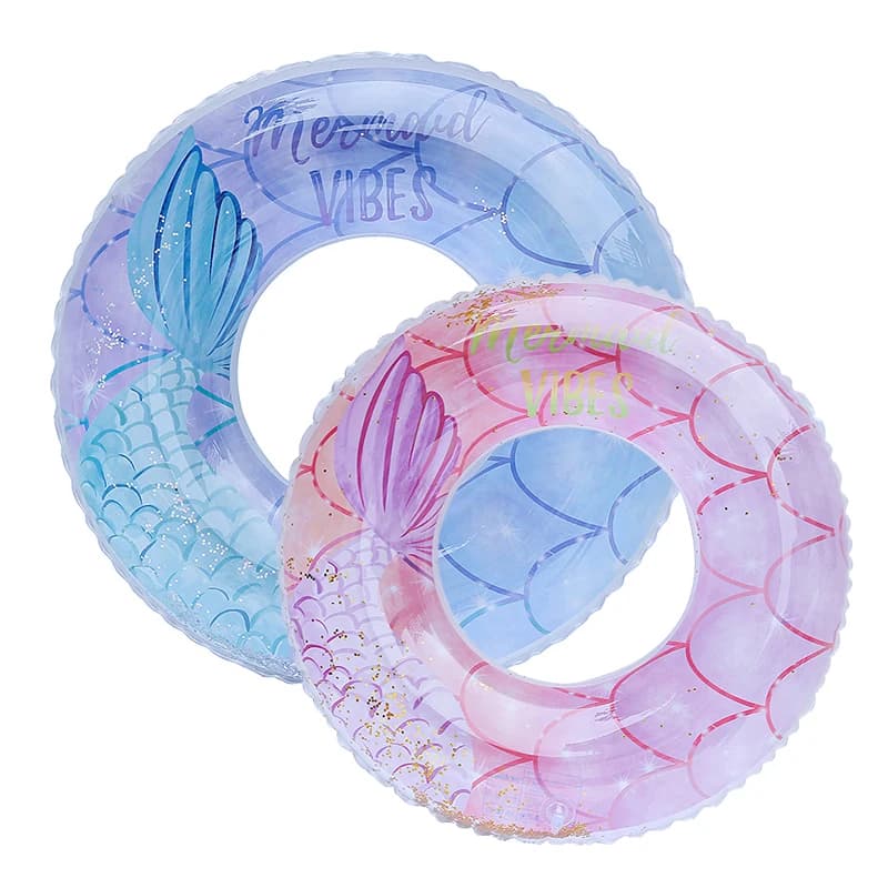 Accessorio per il nuoto del galleggiante gonfiabile della piscina dell'anello di nuoto della sirena per il tubo di nuoto del cerchio di nuoto dell'adulto Galleggiante per il nuoto di sport acquatici estivi