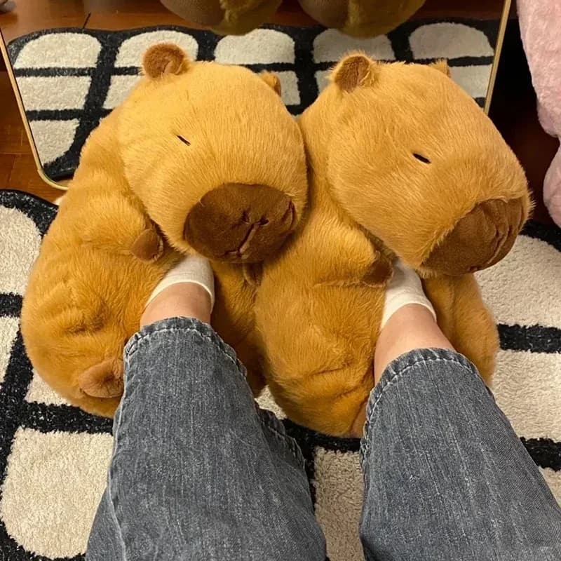 New jacket slippers unisex slides for animals shoes woman cute fuzzy home slippers woman winter warm floor shoes for bedroom couple