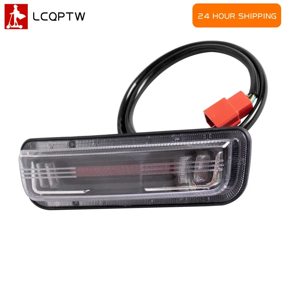 Fanale Posteriore Universale 12V 48V 60V per Scooter Elettrico, Impermeabile, Luce di Avvertimento Posteriore, Indicatore di Direzione, Luce Freno, Accessorio Ricambio