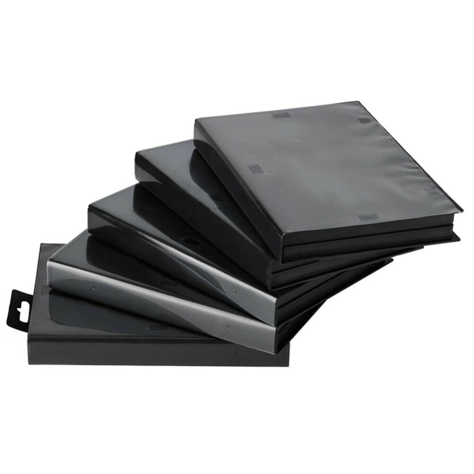 1Pc Custodia per carte da gioco Scatola di immagazzinaggio per Sega Genesis MD Accessori per giochi di carte da gioco Sostituzione cartuccia di plastica nera Guscio vuoto