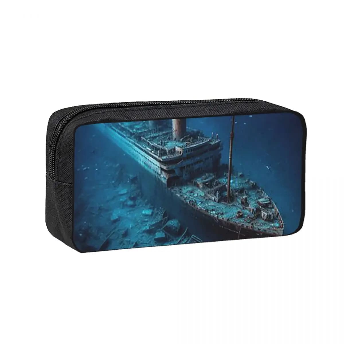 RMS Titanic Pencil Cases for Students Gifts Pen Box Pencil Bag Big Capacity Pencil Pouch Storage Stationery Supplies