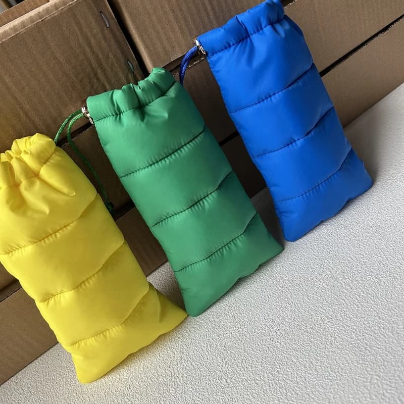 Antique sunglasses bag with pull rope strap Lens bag for myopia lightweight mobile phone bag