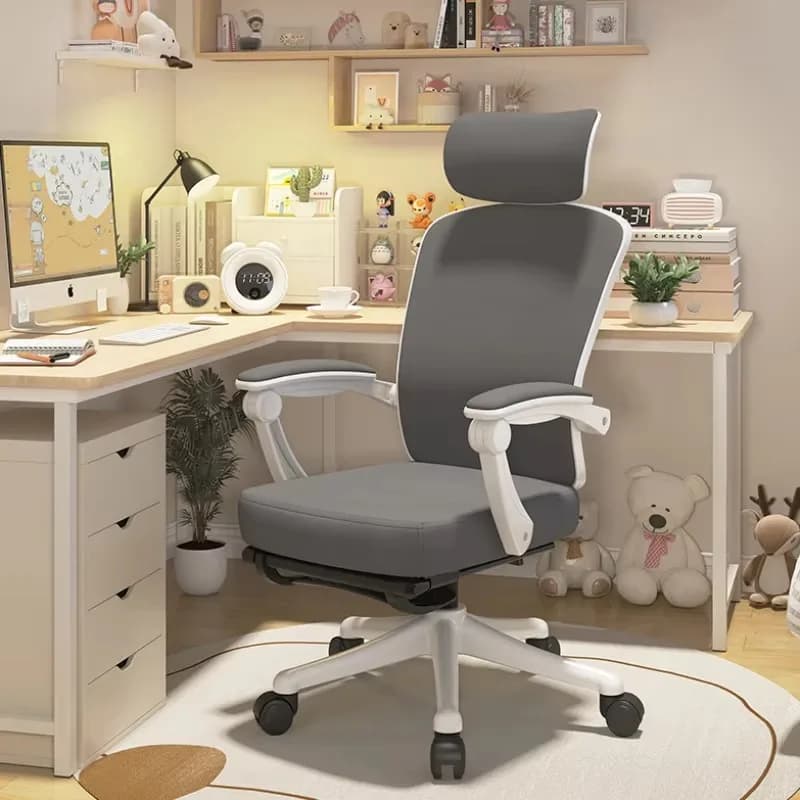 Nordic Rotating Office Chair Support Adjustable Modern Comfy Ergonomic Chair Mobile Designer Chaise De Bureaux Office Furniture
