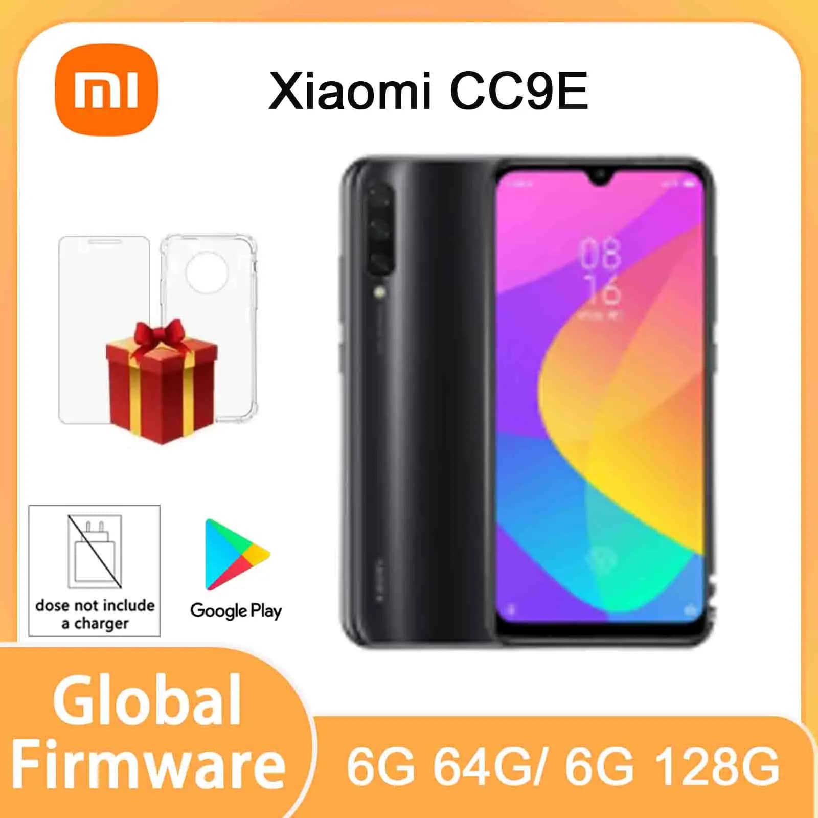 Smartphone xiaomi CC9e /MI A3 6.088-inch Qualcomm Snapdragon 665 1560x720 pixels 4030mAh 18w Bluetooth 5.0 used phone no charger