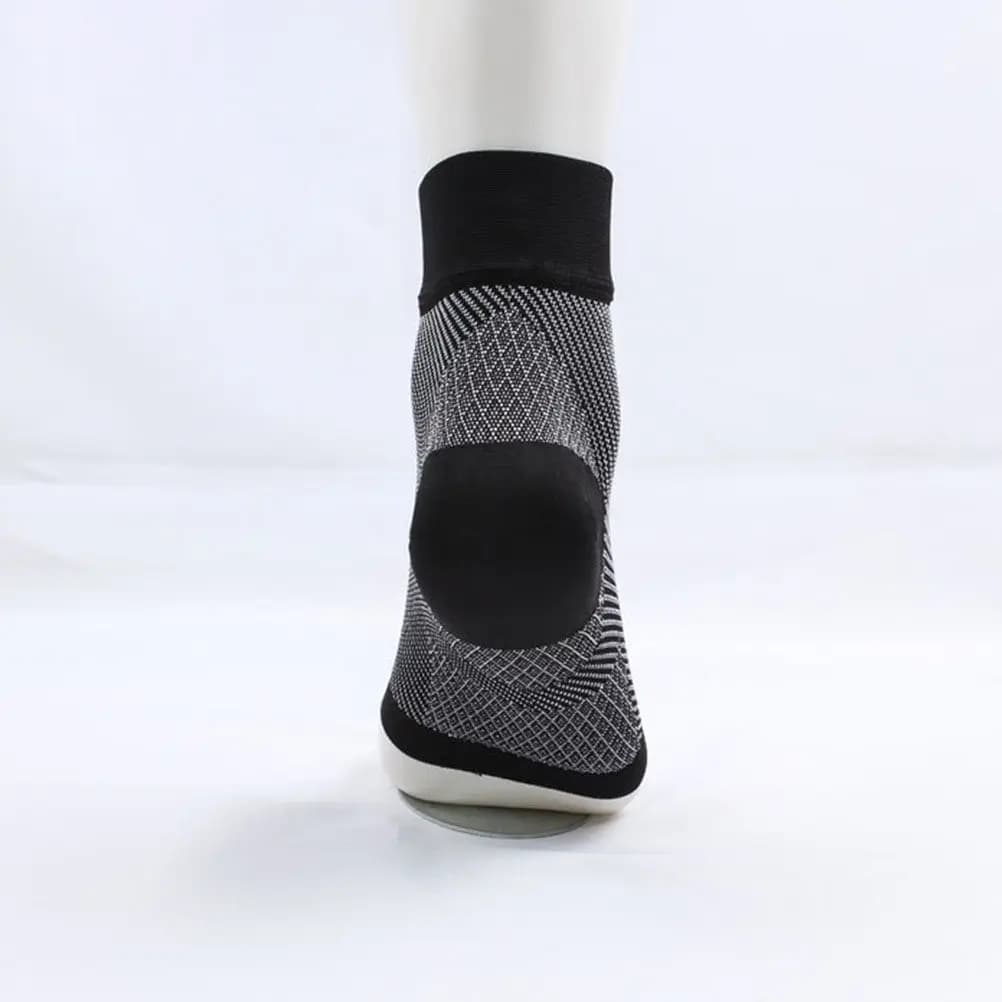 2 paia di calzini plantari con supporto per la caviglia, maniche a compressione per i piedi per una migliore circolazione, design traspirante antiscivolo
