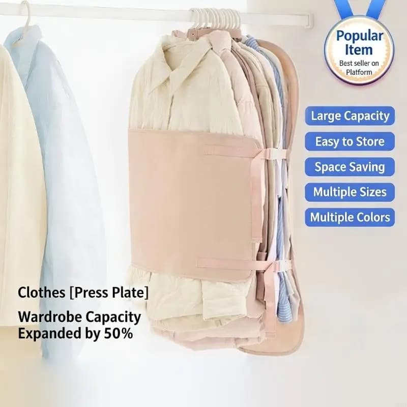 Borsa a compressione portatile per indumenti da viaggio, mantiene indumenti resistenti alle pieghe e consente risparmiare