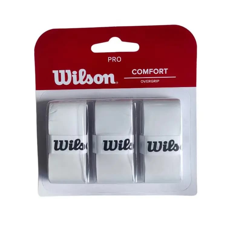 Wilson 3PCS Tennis Racket Overgrip Sweat Band Absorption Grip PU Non-slip Racket Handle Grip Tennis Griptape Padel Grip PRO