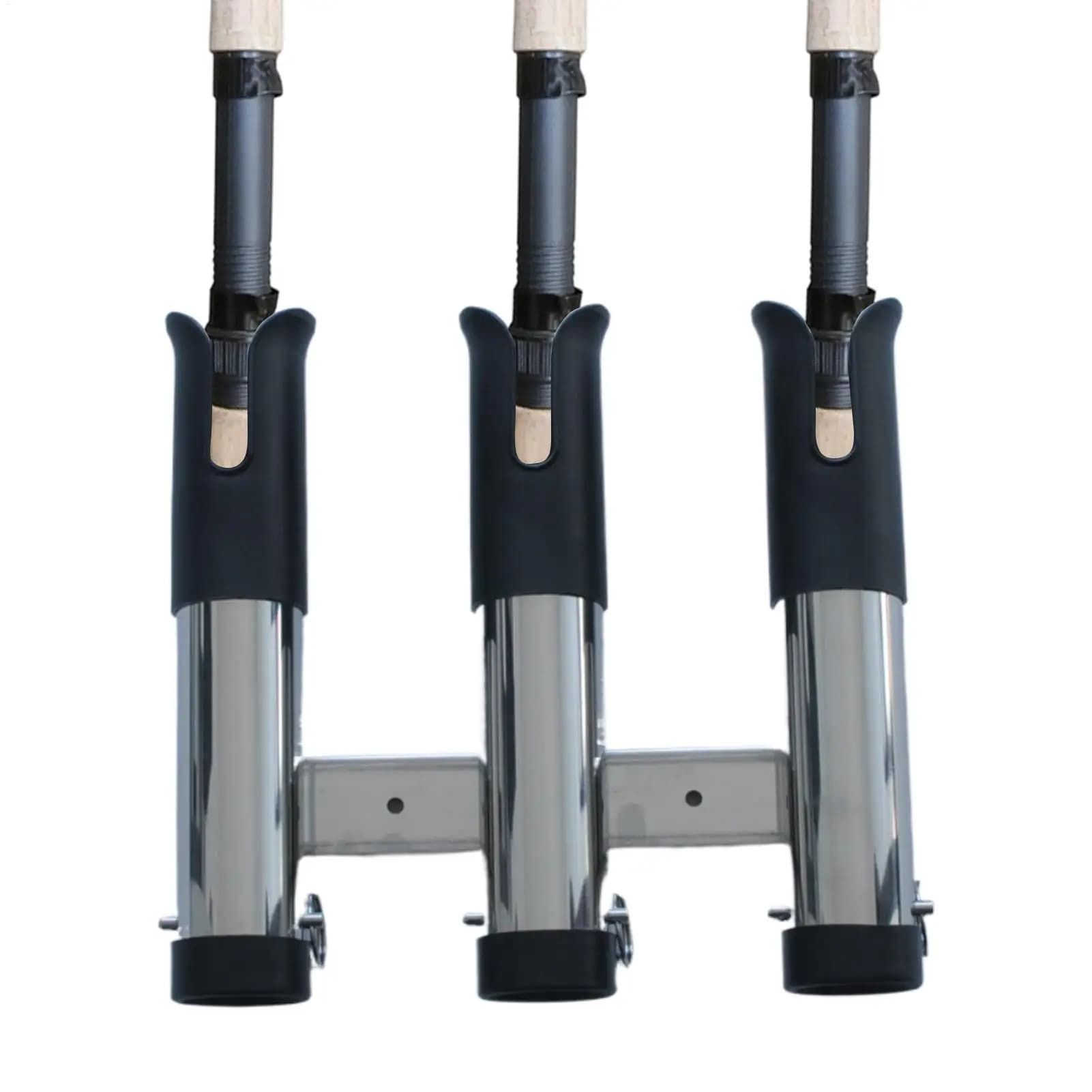 Portacanna da kayak in acciaio inossidabile, organizer per attrezzatura da pesca, supporto per canna da barca, per padre, fidanzato, nonno, vicino