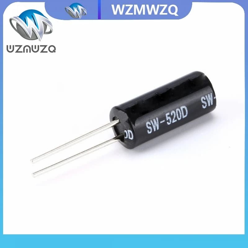 10 pz SW-520D Altamente Sensibile SW-520D Sfera di Metallo Angolo di Inclinazione Scuotendo Interruttore di Vibrazione per arduino