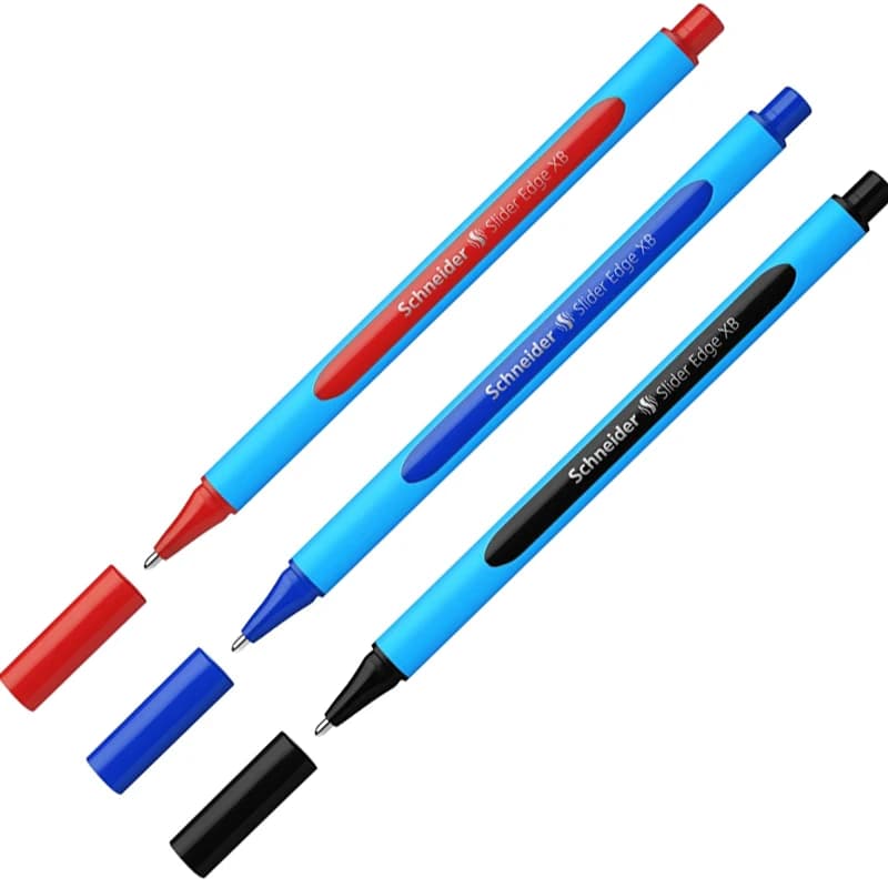 1pcs Schneider Slider Edge XB (Extra Broad) Ballpoint Pen, 0.8mm Quick Drying Oil Ink for Drawing Sekcthing Art Writing