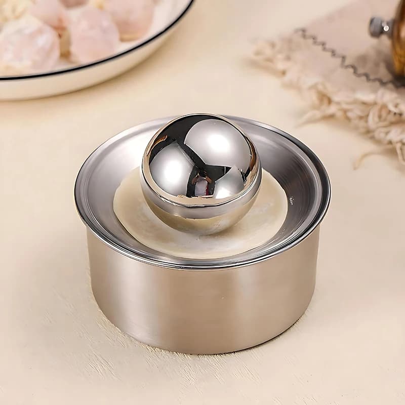 Utensile da Cucina in Acciaio Inossidabile per Ravioli, Pressa per Impasto, Stampo Rotondo per Ravioli, Strumento per Arrotolare, Strumento Rapido per Fare Involtini di Noodle, per Cucinare