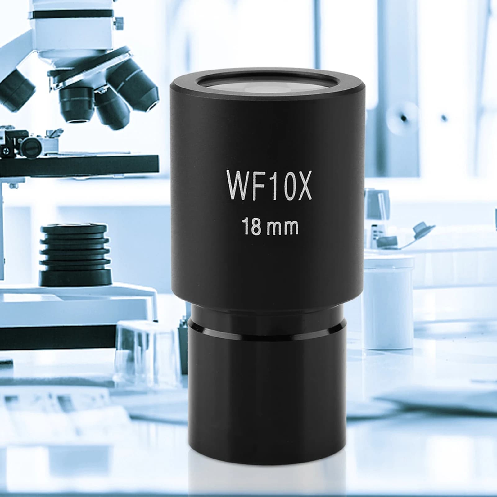 DM-WF001 Oculare a campo largo 10X 23,2 mm per microscopi biologici
