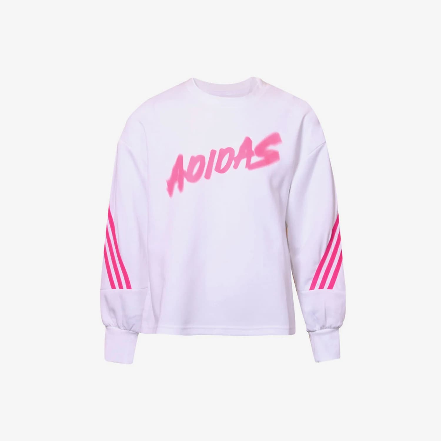 Felpa sportiva con cappuccio Adidas Originals per bambini con collo rotondo H42577