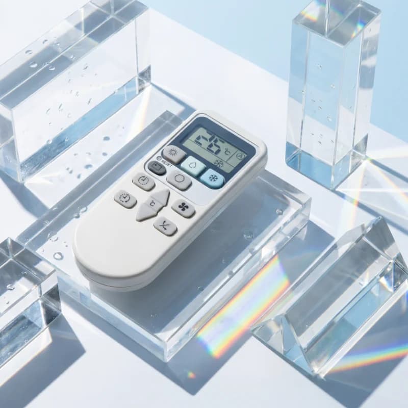 Telecomando di ricambio per climatizzatore compatibile con i modelli Hitachi RAS-S18CAK X18CBK, adattamento diretto per l'elettronica domestica