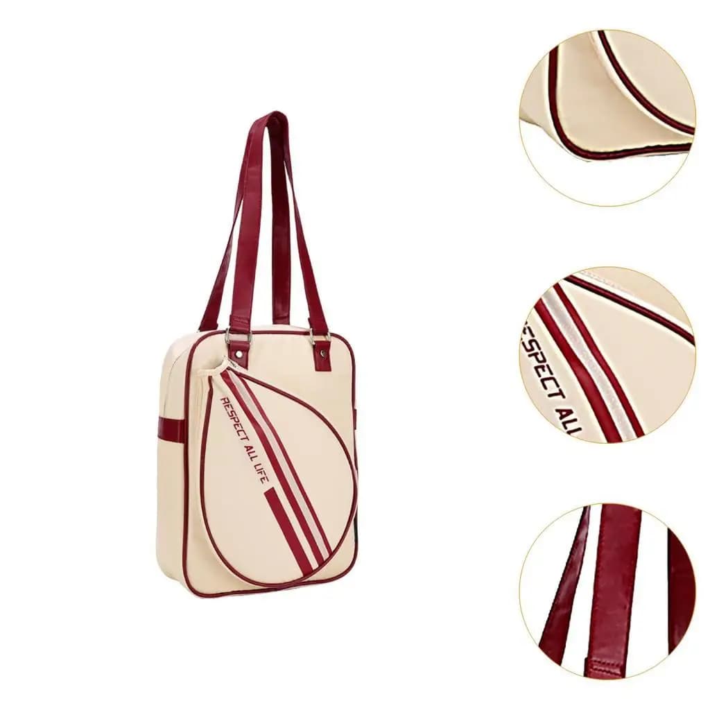 Badminton Racket Bag Fashion Pickleball Racket Shoulder Bag Tennis Bag Tote