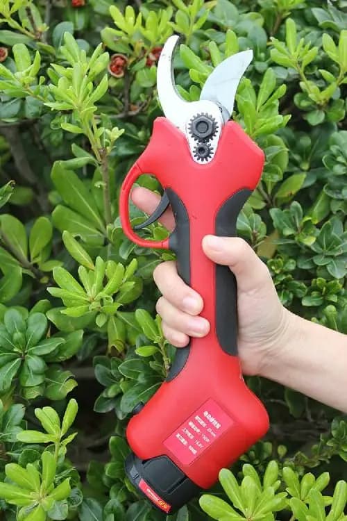 Li-ion Battery Powered Cordless Electric Pruning Operated Tree Pruner Cutting Scissors Pruner Shears for Yards