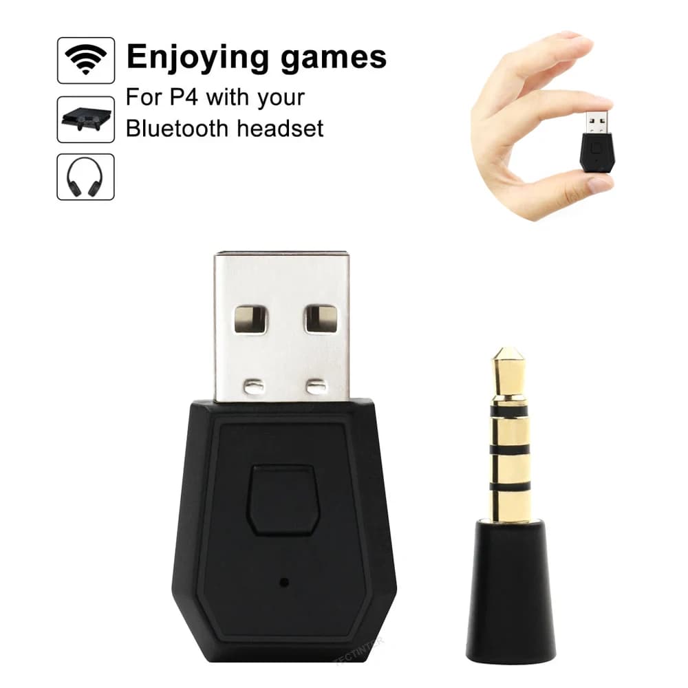 USB Wireless Adapter Receiver For PS4 Controller Console For Playstation 4 Gamepad Bluetooth Headsets Gaming Accessories