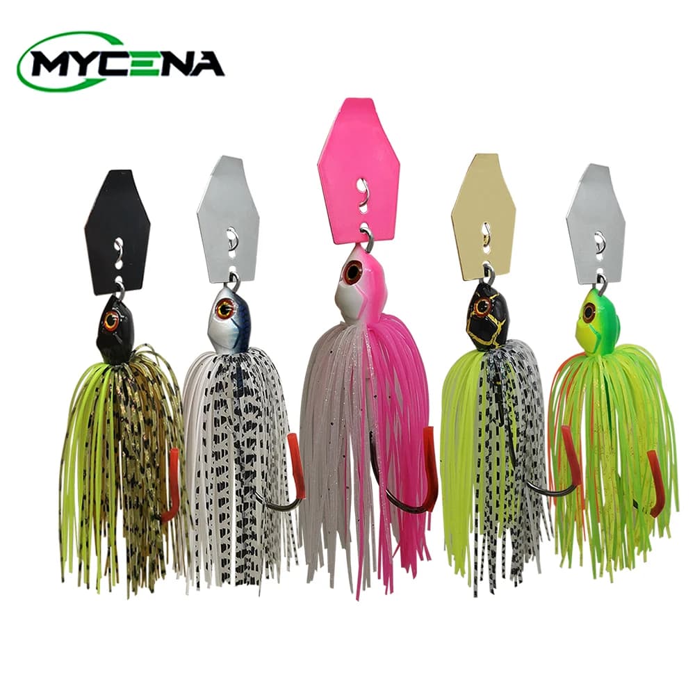 Mycena 7G/9G/11G/14G/21G fishing call Chatter bait spinner bait Lama Jig Dancer Buzzbait wobbler chatterbait for fish bass