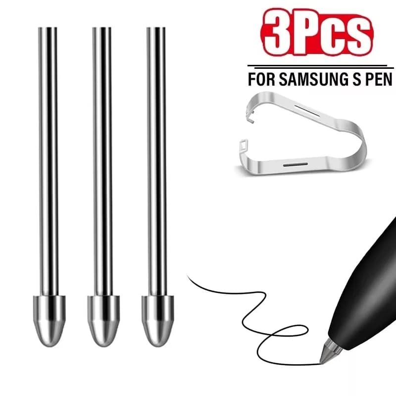 Replaceable Pencil Nib For Samsung Galaxy Tab S10 Ultra S9 S8 S7 S6 Tablet Titanium Alloy Touch Stylus S Pen Tip Wear Resistant