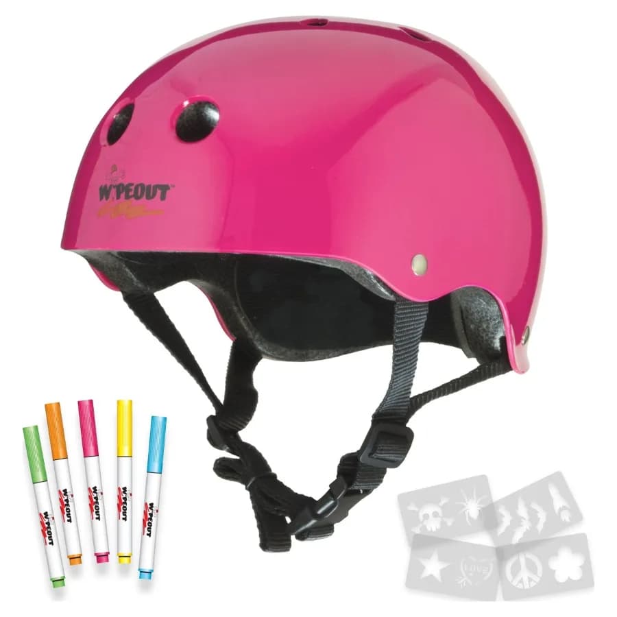 Dry Erase Helmet for Bike Skate and Scooter