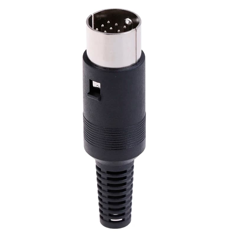 Connettore adattatore audio in linea maschio a 13 pin con spina Din da 1 pezzo per St Icom'