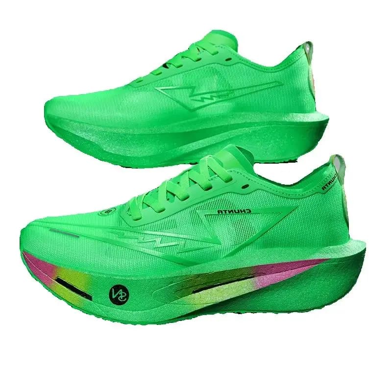 Running Shoes Carbon Board Speciality Marathon Men Sports Breathable Lightweight Women's Comfortable Nonskid Chunta Sneakers