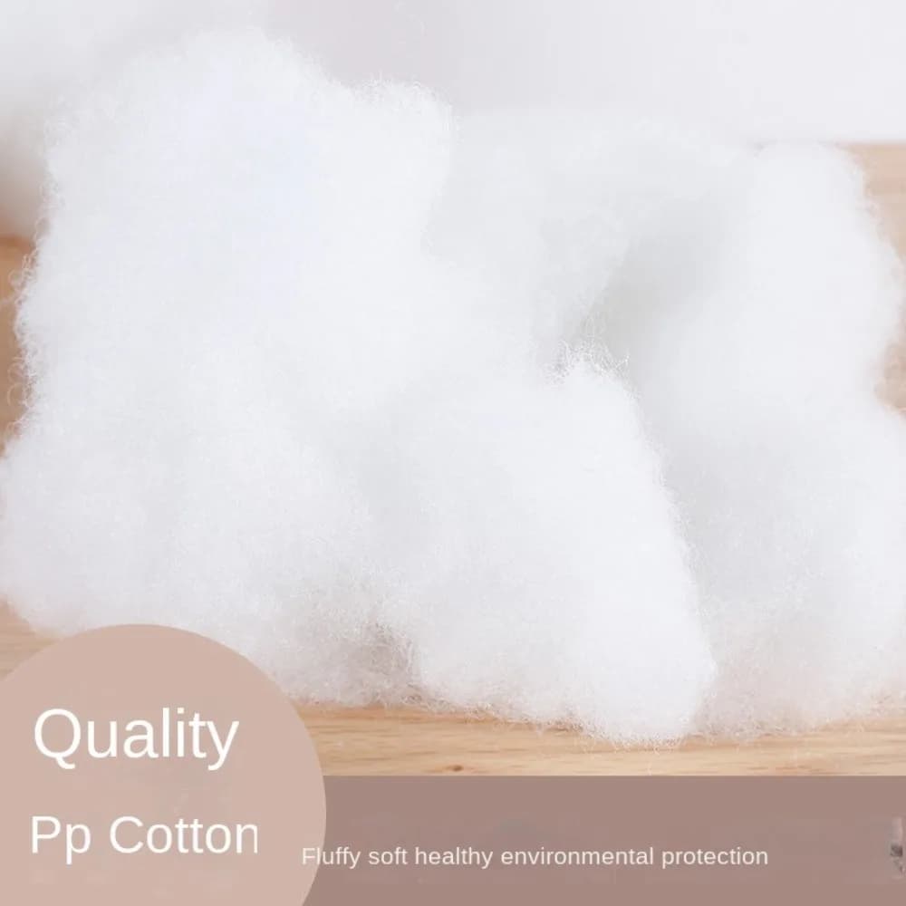 Wool Filler 3D Hollow PP Cotton Throw Pillow Stuffing Toy Polyester Stuffing Eco 3D Hollow DIY Handmade Wool Filler Stuffing