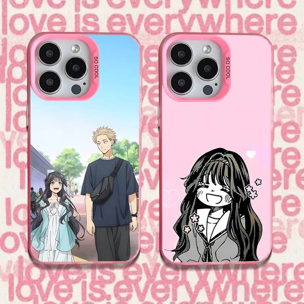 Kaoru Hana Wa Rin To Saku Phone Case For iPhone 16,15,14,13,12,11,Pro,XS,Max,Plus,Mini,SE Pink Candy Matte Shockproof Cover
