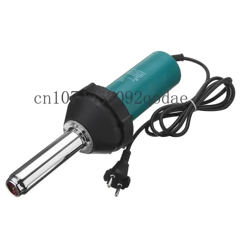 Pistola per saldatura ad aria calda in plastica da 1080 W 220 V 50 Hz con ugello a punta a matita e punta piatta e kit pistola termica a rullo di pressione per saldatore Ma