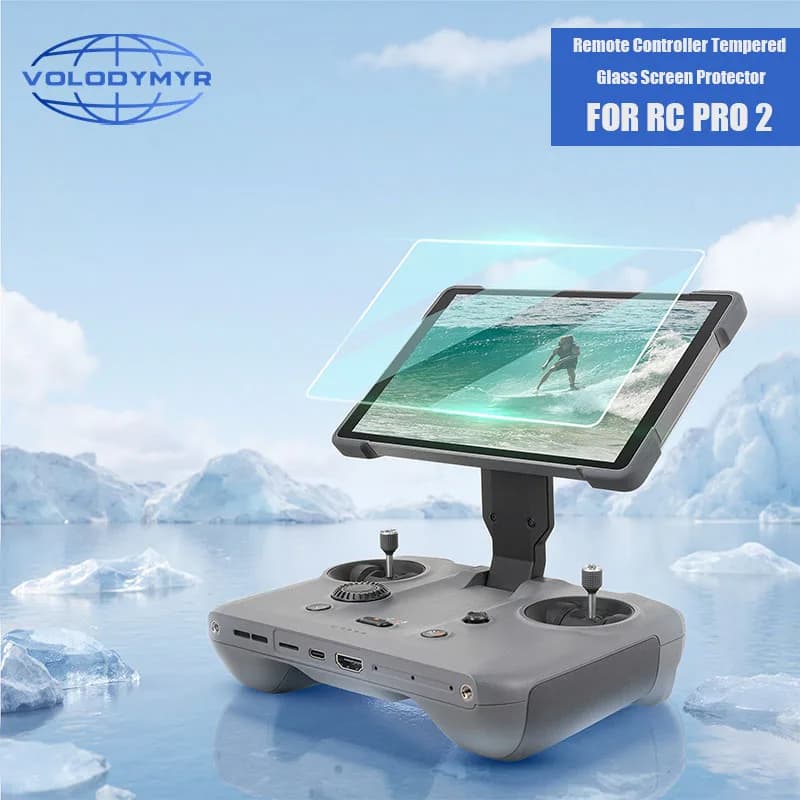 VOLODYMYR Vetro Temperato per DJI RC Pro 2 Protezione Dello Schermo del Telecomando per DJIMavic 4 Pro Pellicola Antigraffio Accessori in Vetro