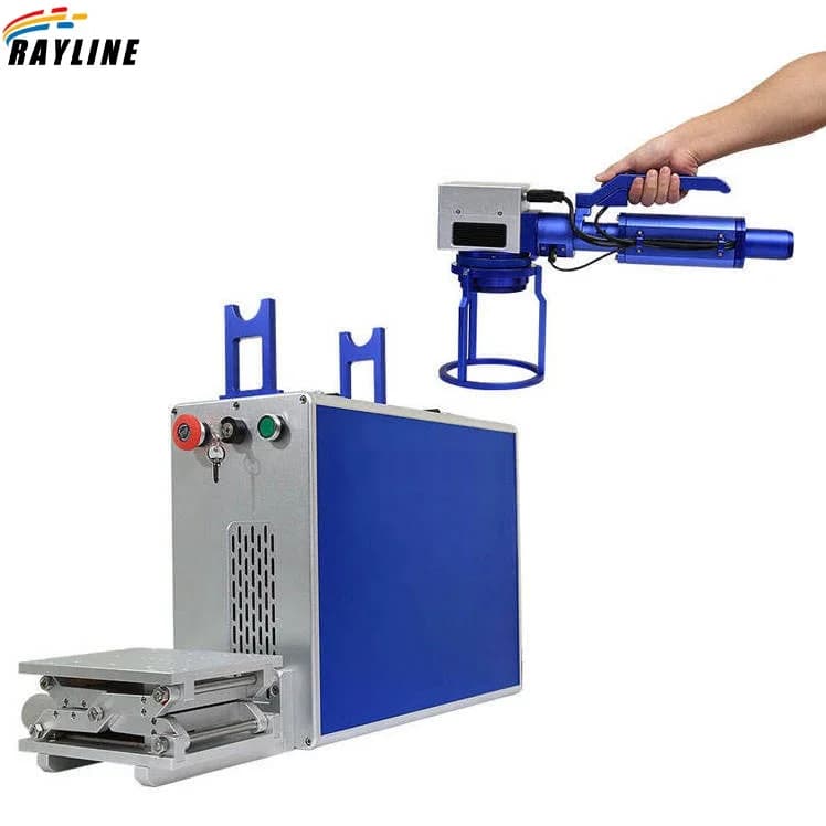 Fiber Laser Marking Machine S4 20W/30W/50W, Industrial Metal Portable Engraver, Jewelry, Leather, Plastic