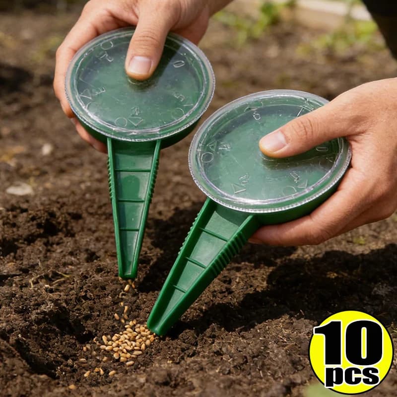 Seminatrice Manual Adjustable to 5 Levels, Semi Precision Dispenser, Planting Tools, Vegetables and Meadow