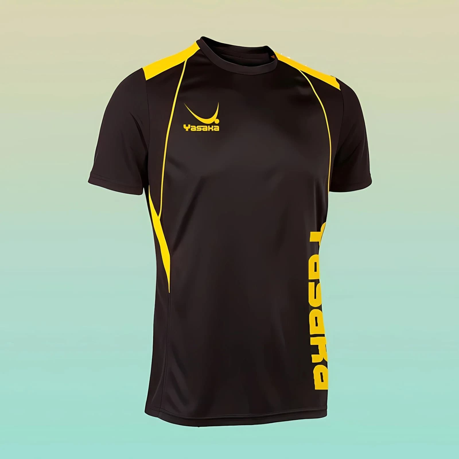 T-shirt da uomo alla moda per sport all'aria aperta, tennis da tavolo, maniche corte, leggera e traspirante, ad asciugatura rapida, abbigliamento sportivo da uomo