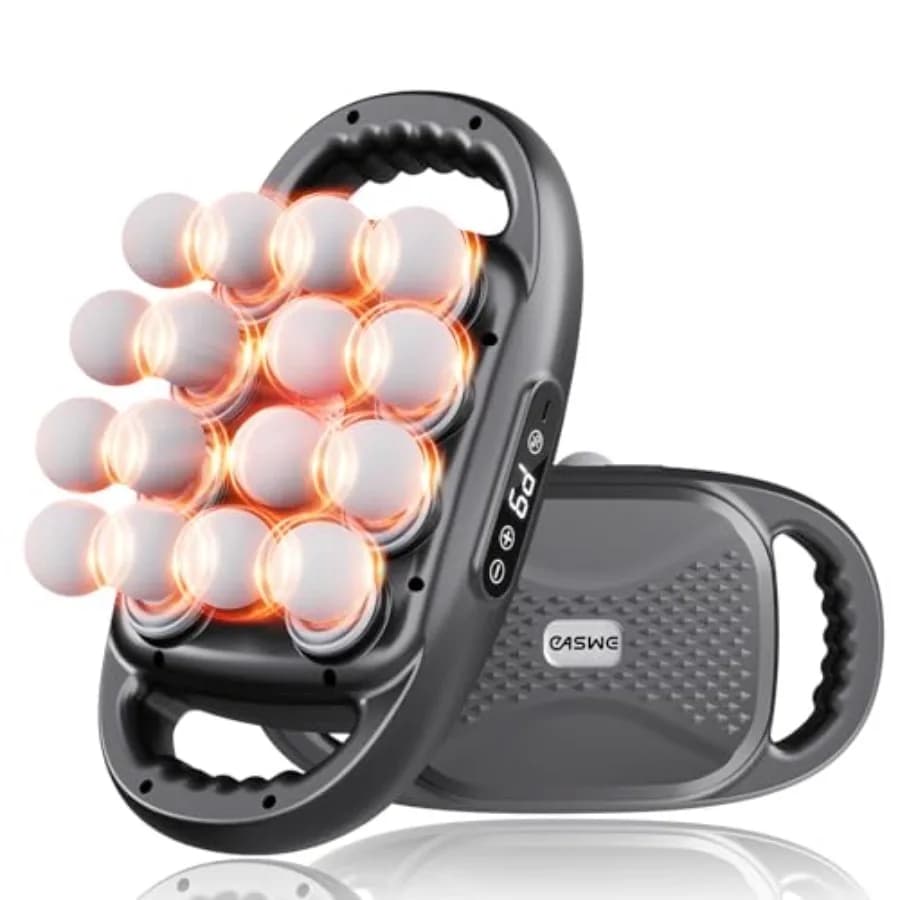 Electric Massage Gun with 16 Potential Heads, Professional Massage for Deep Fabrics, Tool to Relieve Pain in Spalle, Back and neck
