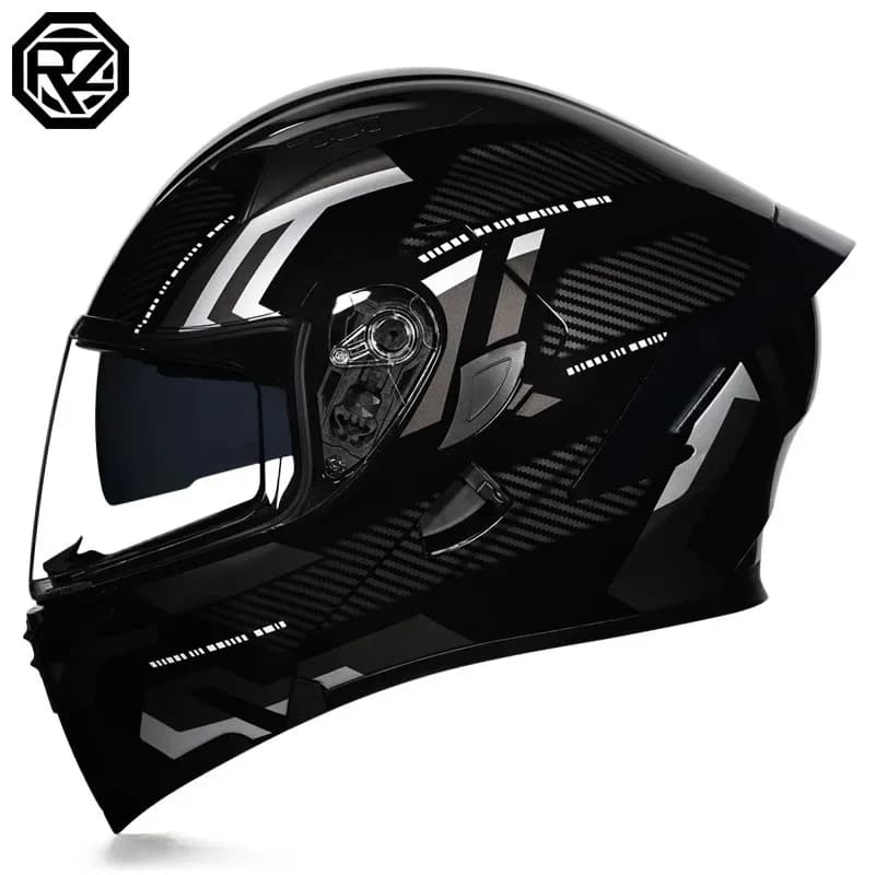 Casco da bici elettrico universale per tutte le stagioni per uomo e donna con visiera Protezione completa Design dell'ala posteriore per la sicurezza personalizzata