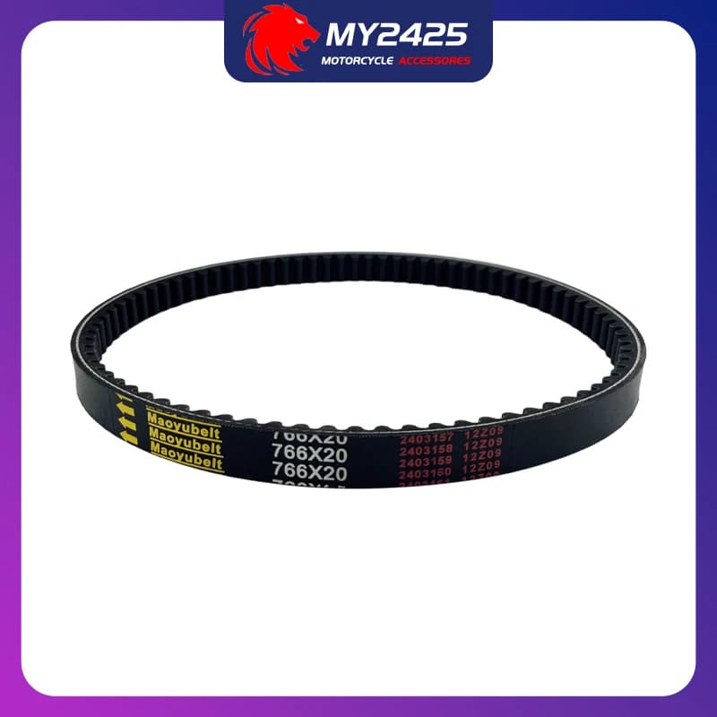 Cinghia di trasmissione dentata in gomma 0454497 per Polaris Ranger RZR 170 2009-2019, cinghia frizione trasferimento RZR 170 2013 2014-2019