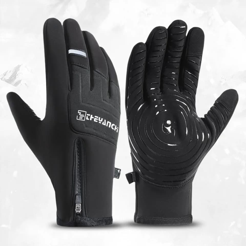 GTUBIKE winter cycling gloves: warm, comfortable, for cold season, water resistant, sensitive touch screen, anti-slip handle