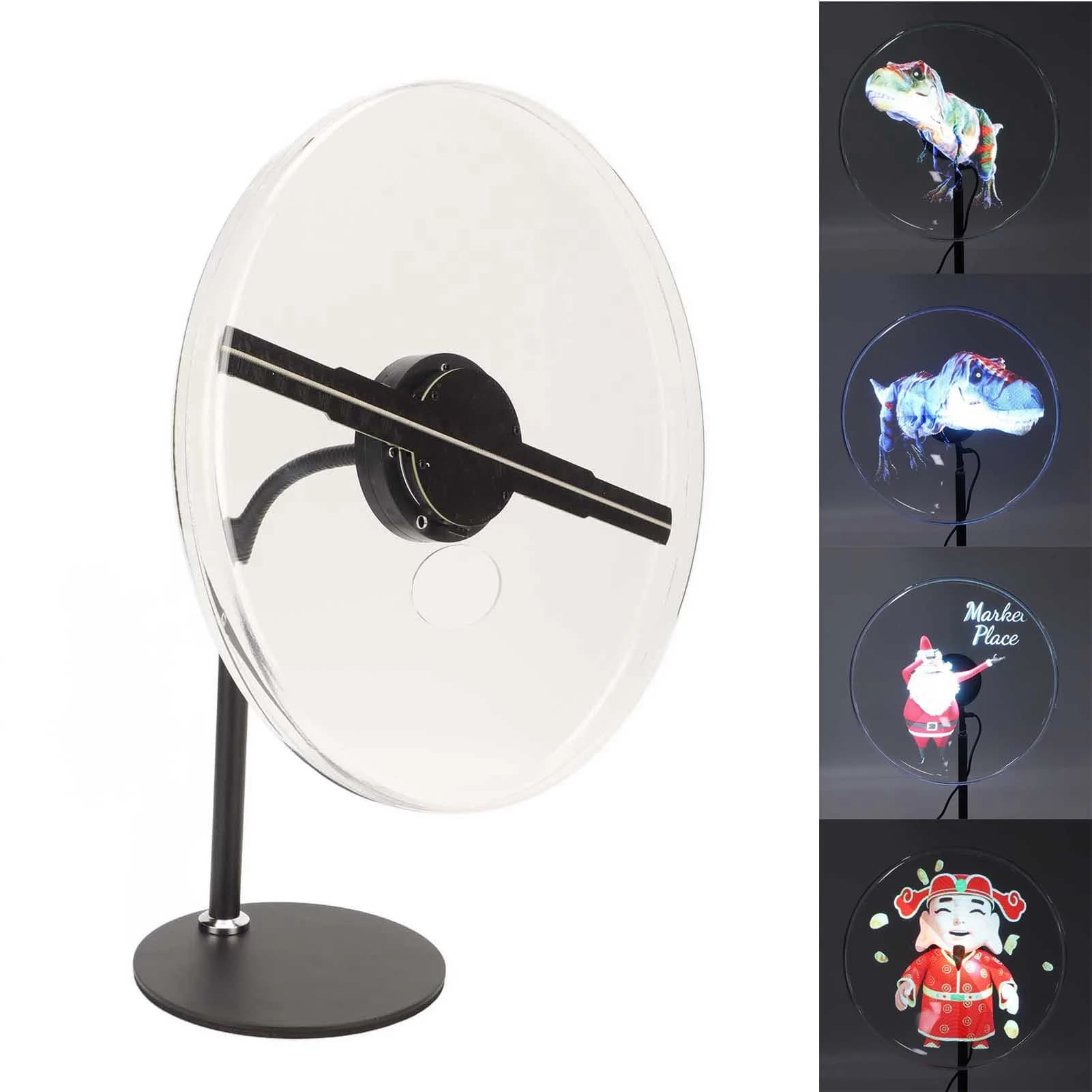 Proiettore Olografico Pubblicitario F30 256x1024 Angolo Visuale 176 Gradi 256 LED Display Pubblicitario Olografico 3D
