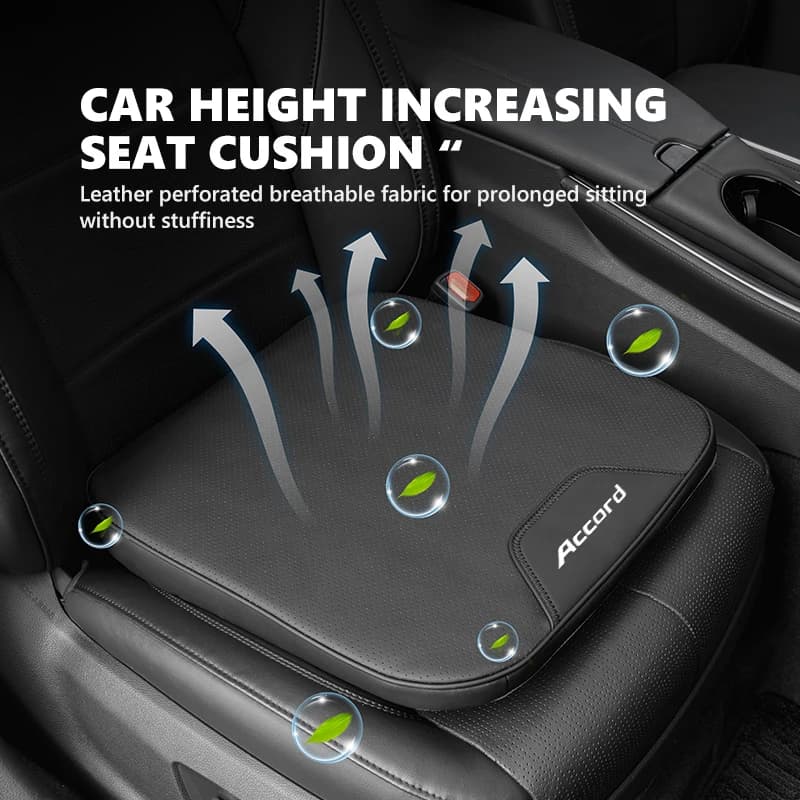 Car Seat Cushion Driver Seat Booster Ergonomic Sloping Seat Pad For Honda Civic 9 9th 9G 2012 2013 2014 2015 2016 2017 2018