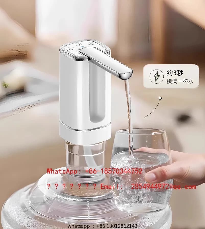 Pompa Elettrica Automatica per Acqua, Erogatore per Bottiglie d'Acqua, Dispositivo di Estrazione Acqua