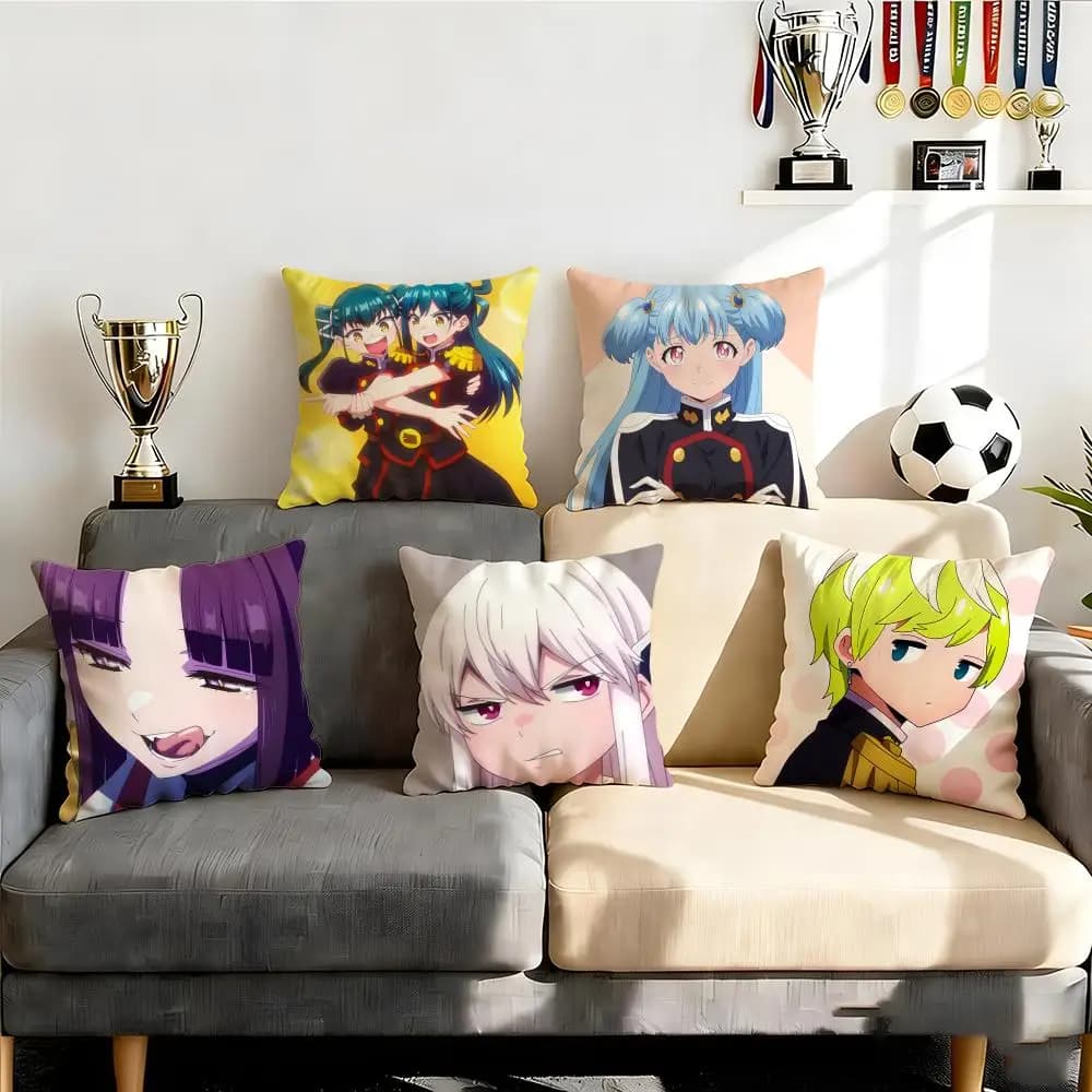 Action Mato Seihei no Slave Dressing Set for pillows 4 pieces 50x50 45x45 40x40 Decorative cabinet for sofa Home decorations