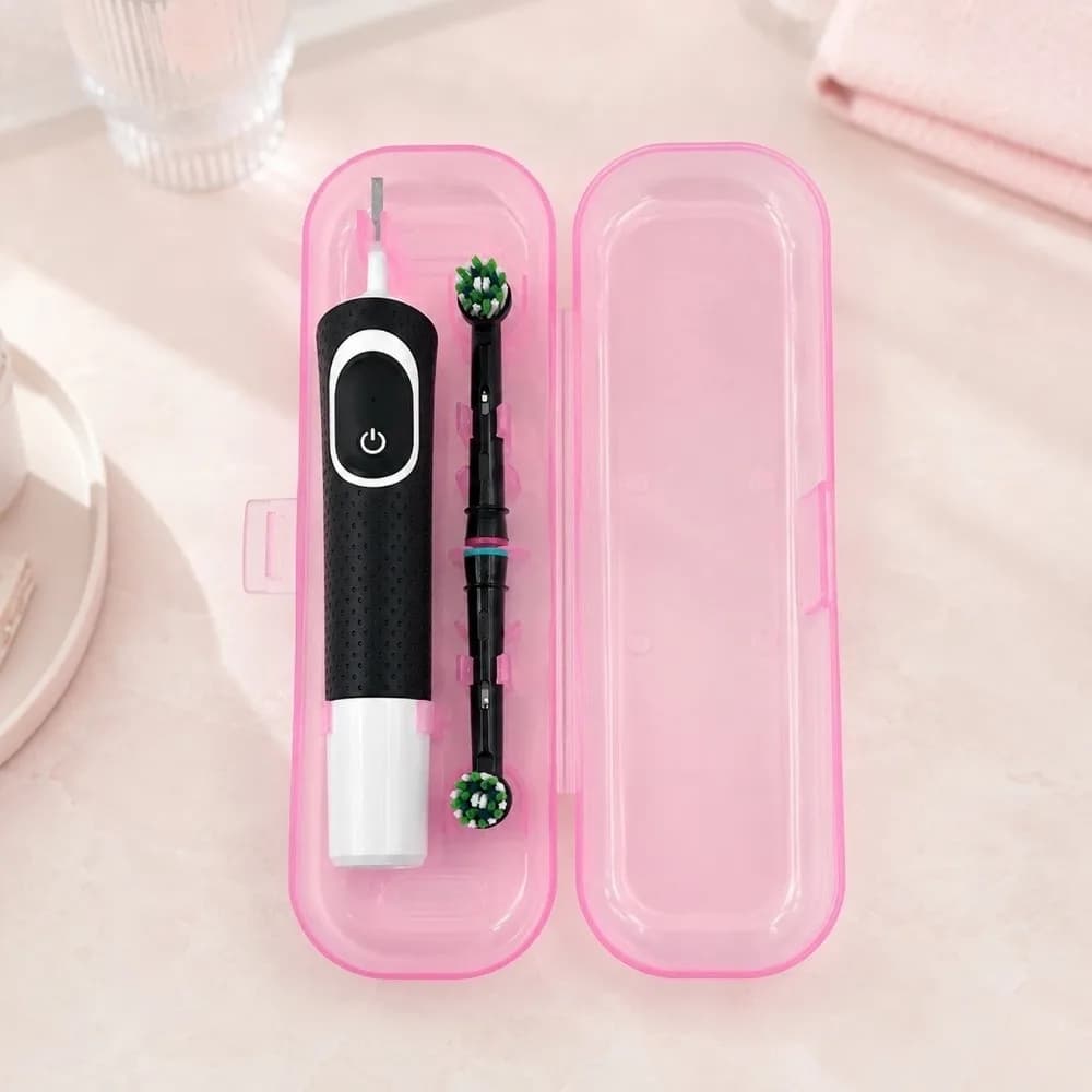 Plastic Electric Toothbrush Case Lightweight Moisture-proof Toothbrush Storage Box Dust-proof Toothbrush Protective Cover