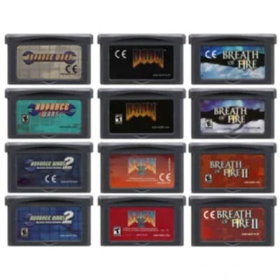 Cartuccia di Gioco GBA Advance Wars/Breath of Fire/Kirby/Super Street Fighter Serie 32 Bit per Console di Videogiochi GBA SP NDS